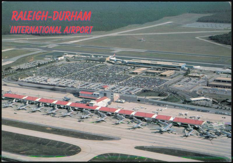 Raleigh-Durham International Airport Aerial View North Carolina