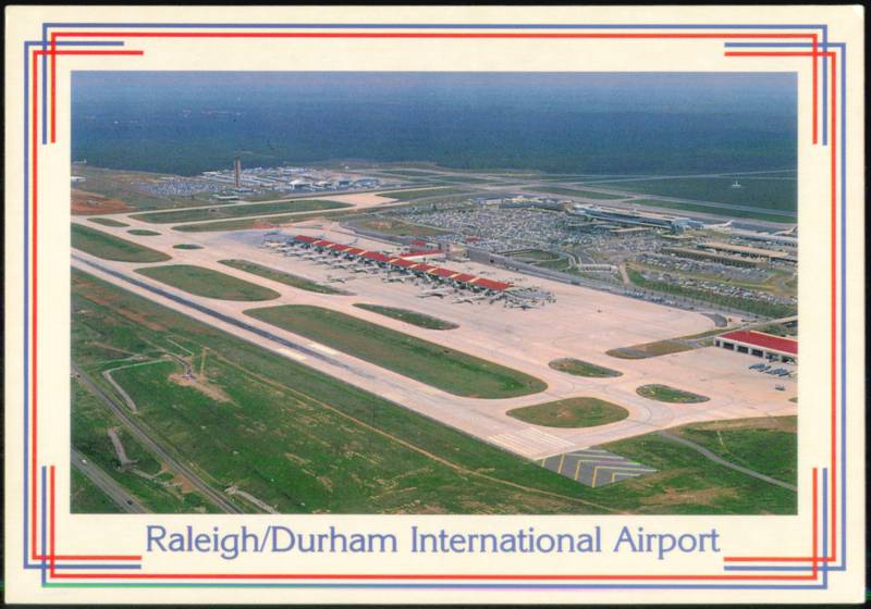 Raleigh/Durham International Airport Aerial View North Carolina