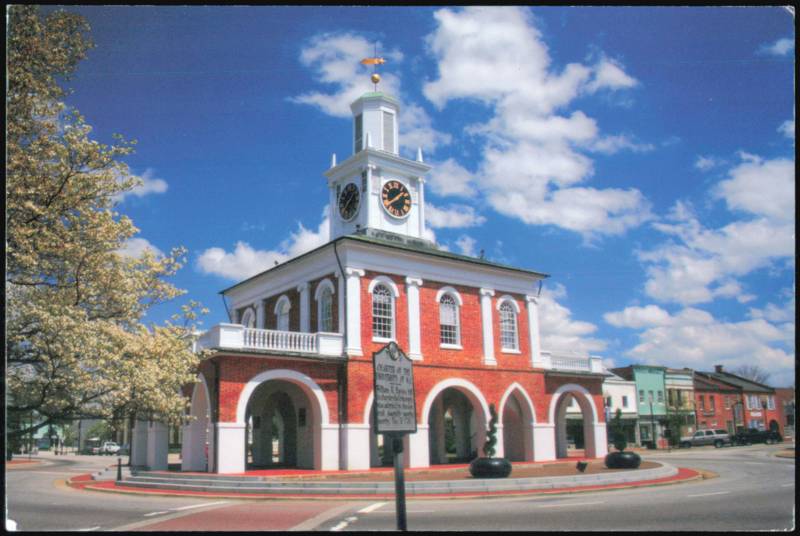 Historic Market House and Town Hall Fayetteville North Carolina
