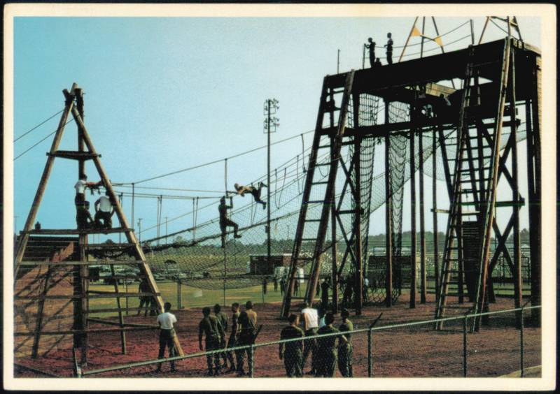 Fort Jackson's Victory Tower Physical Fitness Course South Carolina