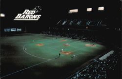 Lackawanna County Stadium - Scranton/Wilkes-Barre Red Barons Postcard