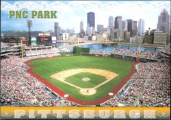 PNC Park and Pittsburgh Skyline Postcard