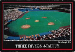 Three Rivers Stadium, Pittsburgh Pirates Postcard