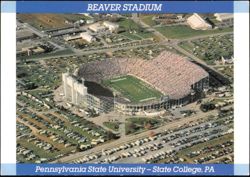 Beaver Stadium - Pennsylvania State University Postcard