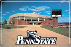 The Bryce Jordan Center Nittany Lions Penn State Postcard