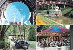 Dutch Wonderland Entertainment Complex Lancaster Pennsylvania Postcard