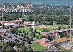 U.S. Army War College Carlisle Barracks Postcard