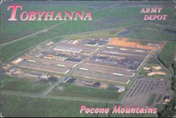 Tobyhanna Army Depot, Pocono Mountains Postcard