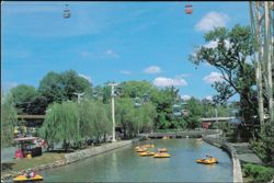 Hersheypark Paddle Boats on Spring Creek Postcard