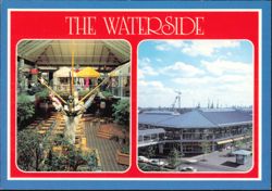 The Waterside Norfolk Virginia Waterfront Festival Marketplace Postcard