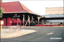 Manassas Train Depot, Historic Station and Visitor Center Postcard