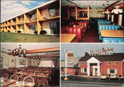 Gateway Restaurant and Motel Postcard