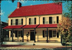 Salem Tavern Dining Rooms in Old Salem Postcard