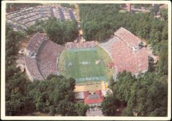 Kenan Memorial Stadium Aerial View Postcard