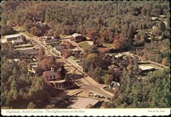 Highlands North Carolina The Highest Town in the East Postcard