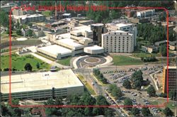 Duke University Hospital North Aerial View Postcard