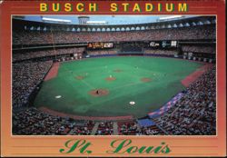 Busch Stadium Home of the St. Louis Cardinals Baseball Postcard