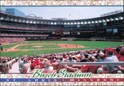 Busch Stadium St. Louis Missouri Postcard
