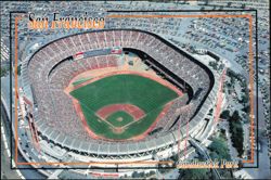 Candlestick Park - Home of the San Francisco Giants and 49ers Postcard