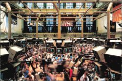 New York Stock Exchange Trading Floor Overview Postcard