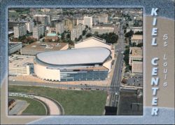 Kiel Center - St. Louis Blues and Billikens Postcard