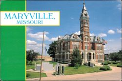 Nodaway County Courthouse Postcard