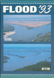 Flood '93 Comparison Before and After Confluence Postcard