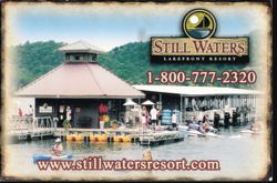 Still Waters Lakefront Resort in Branson, Missouri Postcard