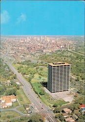 BMA Tower and Kansas City Skyline from Penn Valley Park Postcard