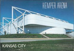 Kemper Arena - Kansas City, Missouri Postcard