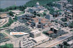 Capitol Plaza Hotel and Capital Complex Postcard