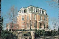 Missouri Executive Mansion in Jefferson City Postcard