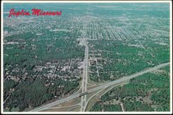 Aerial View from Interstate 44 Postcard