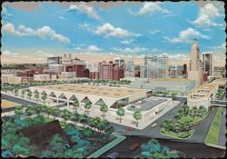 Kansas City Convention Complex Postcard