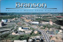 Aerial View of 76 Country Music Boulevard Postcard