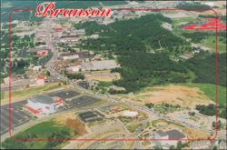 Aerial View of Route 76 West and Country Music Show Theaters Postcard