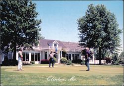 Golf in the Golden Valley Postcard