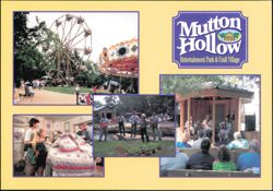 Mutton Hollow Entertainment Park and Craft Village Postcard