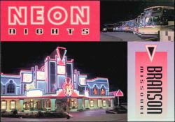 Shoji Tabuchi Theater Neon Nights Postcard