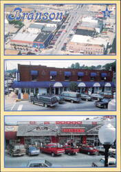 Downtown Branson Street Views, Dick's 5 & 10 Postcard