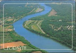 Forsyth, Missouri, Ozark Mountain Country Postcard