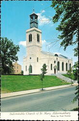 Indomitable Church of St. Mary, Aldermanbury Postcard