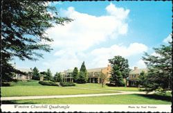 Winston Churchill Quadrangle, Westminster College Postcard