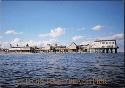 Old Orchard Beach Pier, Kayak View Postcard