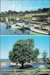Riverside Motel - Perkins Cove Postcard
