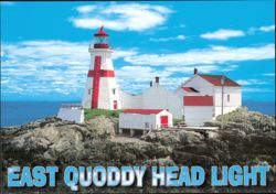 East Quoddy Head Light, Campobello Island Postcard