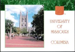 University of Missouri Columbia Postcard