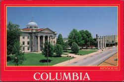 Boone County Courthouse Postcard