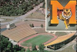 Farout Football Stadium, Columbia, Missouri Postcard