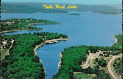 Scenic View of Table Rock Lake in the Ozarks Postcard